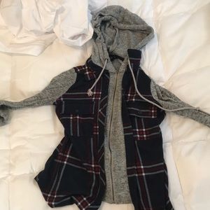 Hoodie/button up shirt